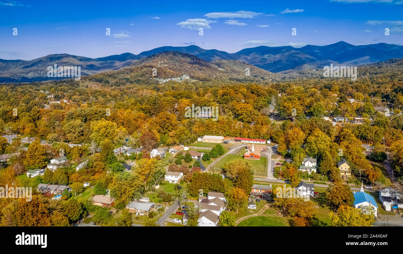 Asheville North Carolina And Fall High Resolution Stock Photography and