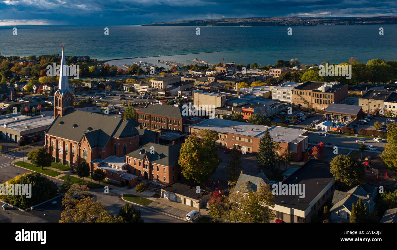 Saint Francis Xavier Church, Petoskey, Michigan Stock Photo Alamy