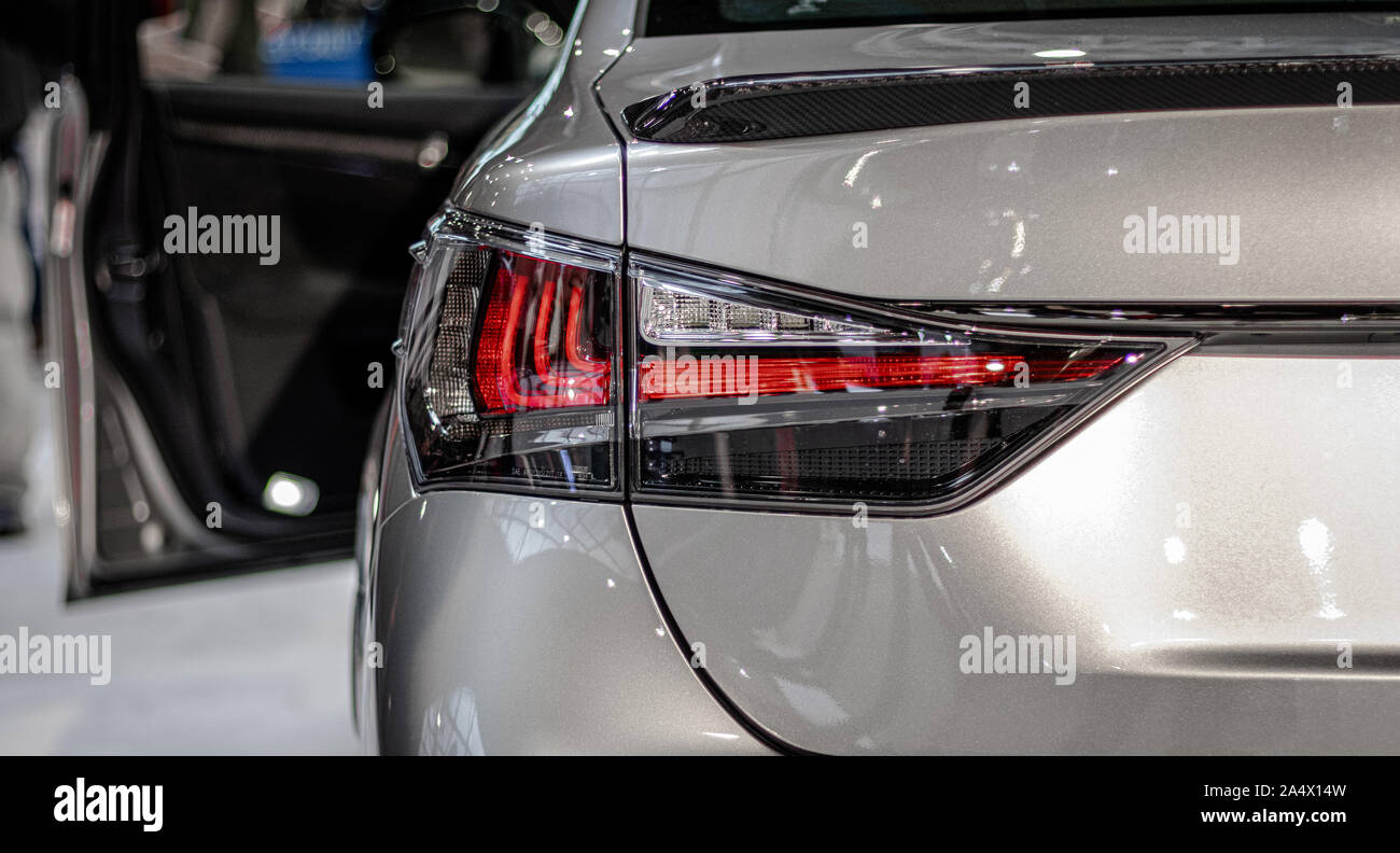2018 Lexus Tail Light Stock Photo Alamy
