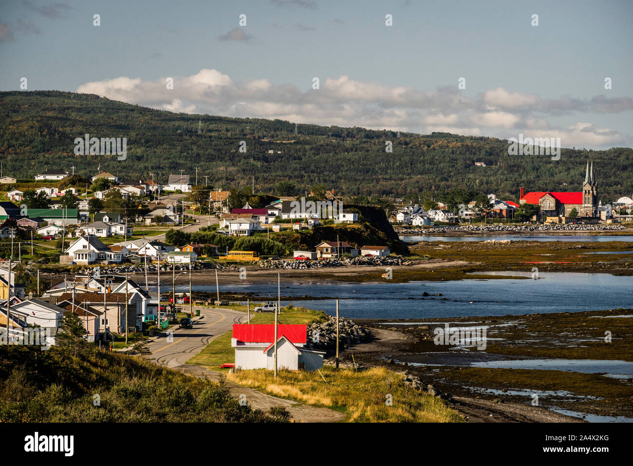 RuisseauàPatates Overlook Coastline SainteAnnedesMonts, Quebec, CA