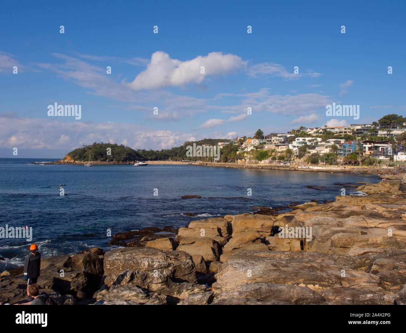 Cabbage Tree Bay Manly Sydney Stock Photo Alamy