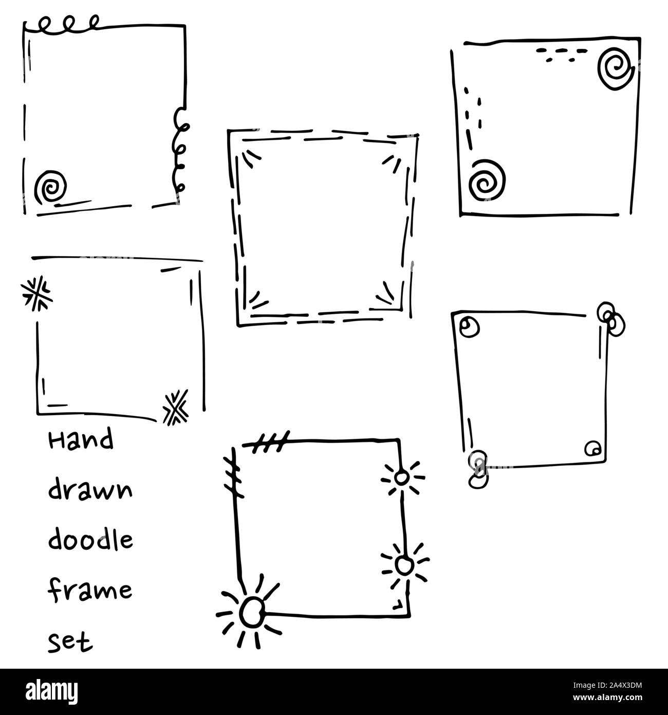 Hand Drawn Doodle Round And Square Vector Picture Border Frames Vintage Retro Sketch Frame Drawing Frame For Banner Picture And Photo Illustration Stock Vector Image Art Alamy How to frame a picture. https www alamy com hand drawn doodle round and square vector picture border frames vintage retro sketch frame drawing frame for banner picture and photo illustration image330029104 html