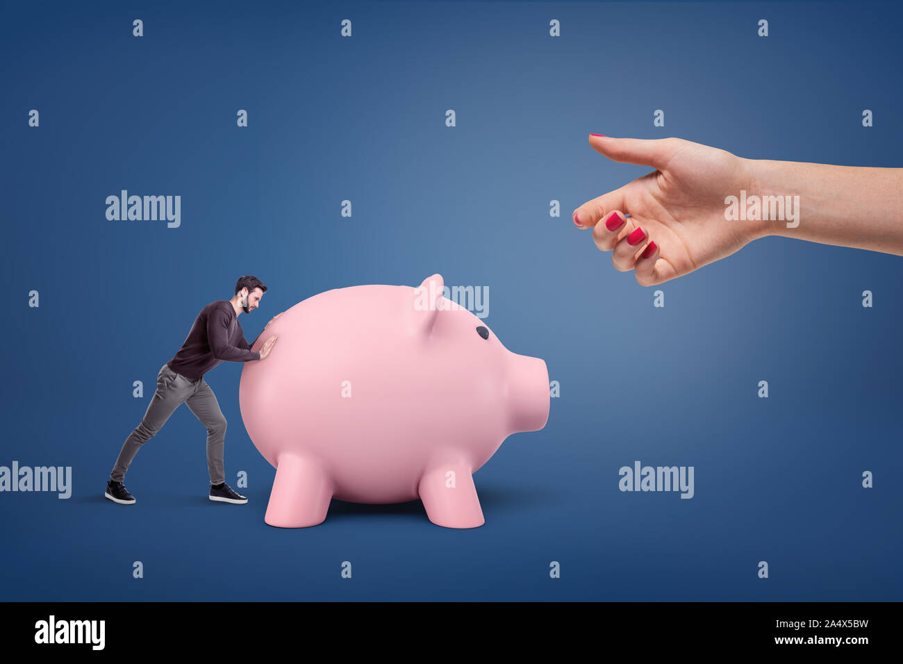 Huge Piggy Bank High Resolution Stock Photography And Images Alamy