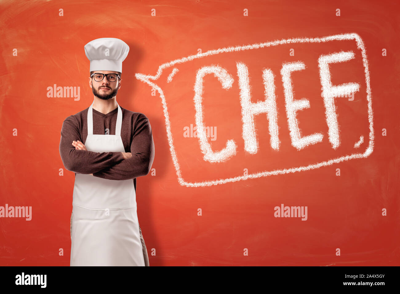 Kitchen uniform sign hi-res stock photography and images - Alamy