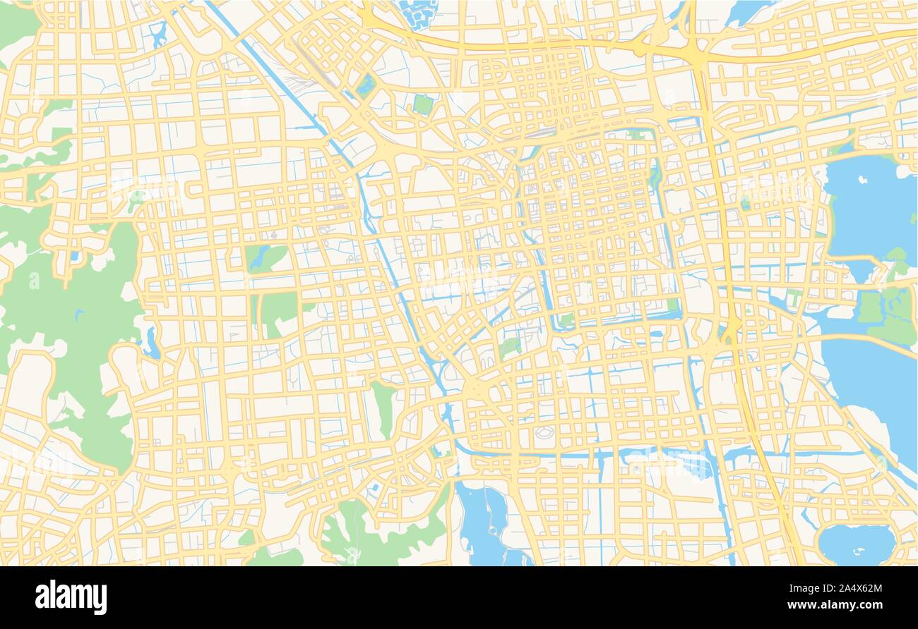 Suzhou Zip Code Printable street map of Suzhou, Province Jiangsu, China. Map template ...
