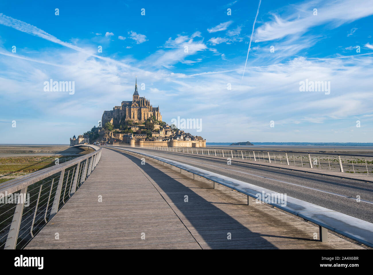 Saint Michael Ramp Only access road to Mont Saint Michael. Access is restricted, it can ...
