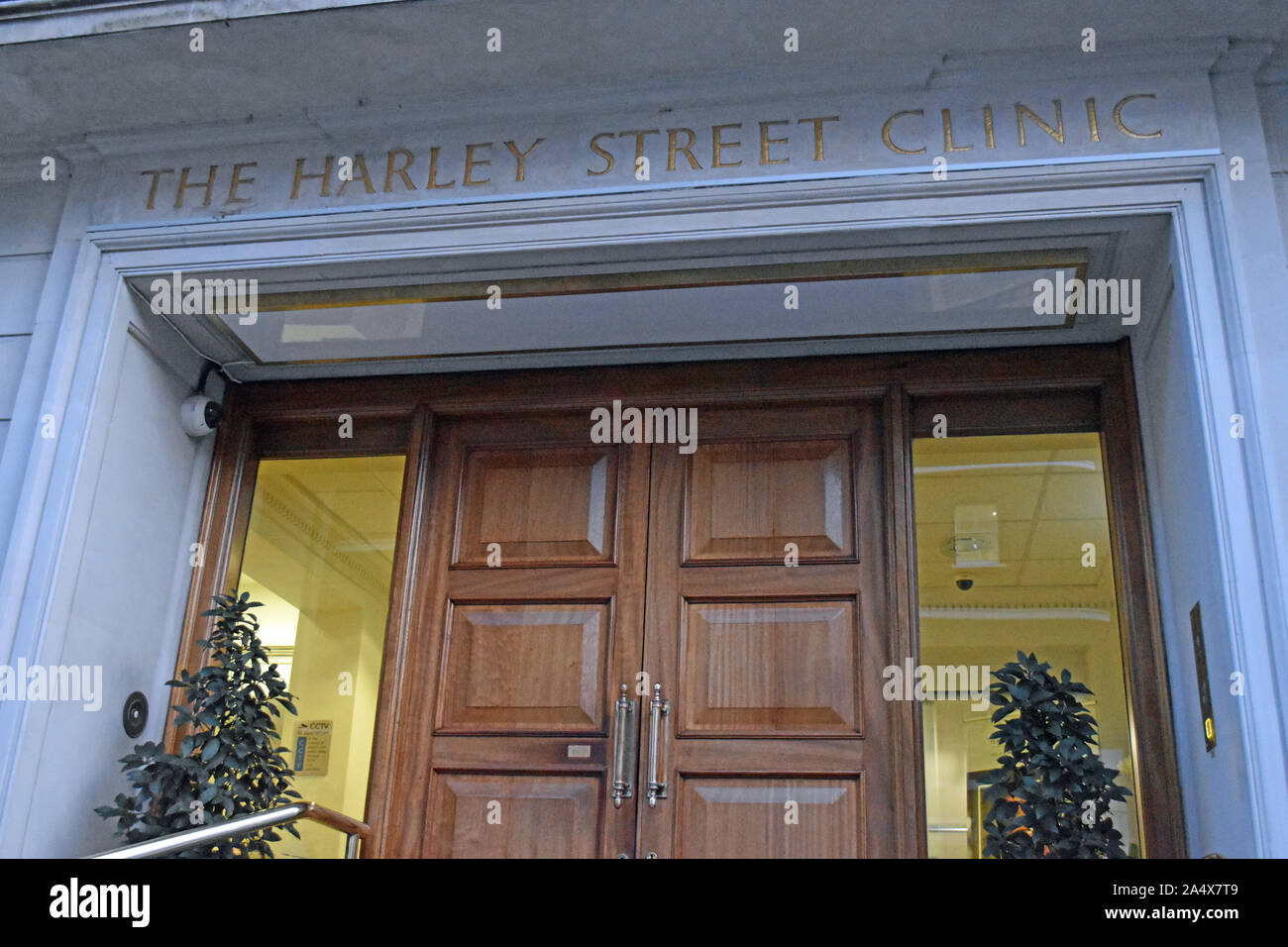 Exterior of The Harley Street Clinic, London Stock Photo Alamy