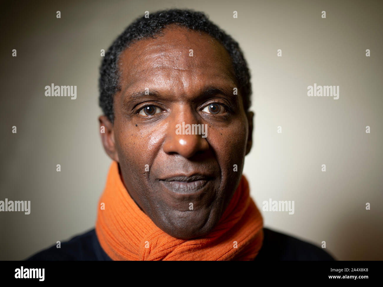 Manchester, UK. 16th Oct, 2019. Poet Lemn Sissay before appearing at Manchester Literature Festival. Credit: Russell Hart/Alamy Live News Stock Photo