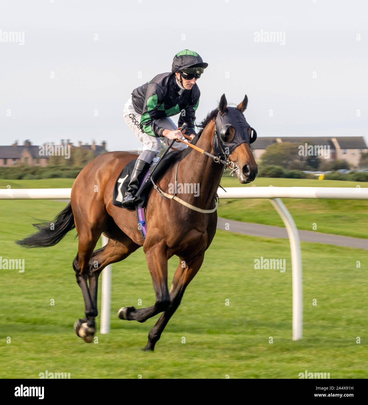 Jockey Daniel Tudhope on Ollivander prior to the Like Racing TV On