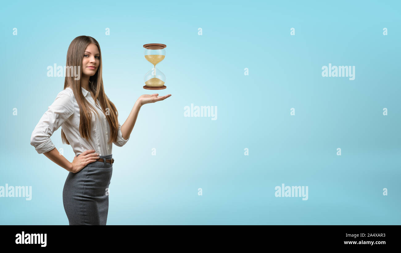 Arm up career success one woman hi-res stock photography and images - Alamy