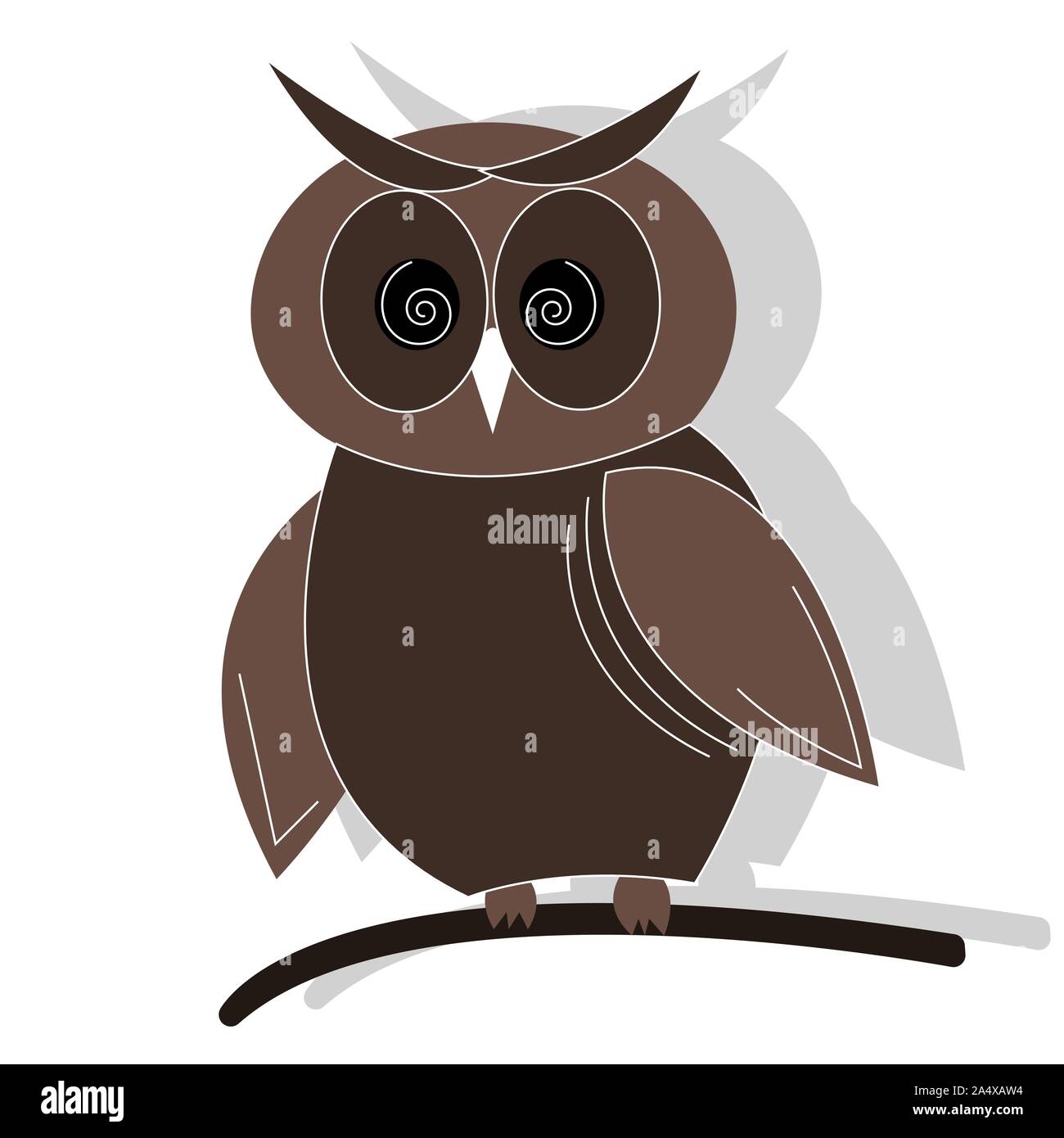 Owl wallpaper Cut Out Stock Images & Pictures - Page 2 - Alamy