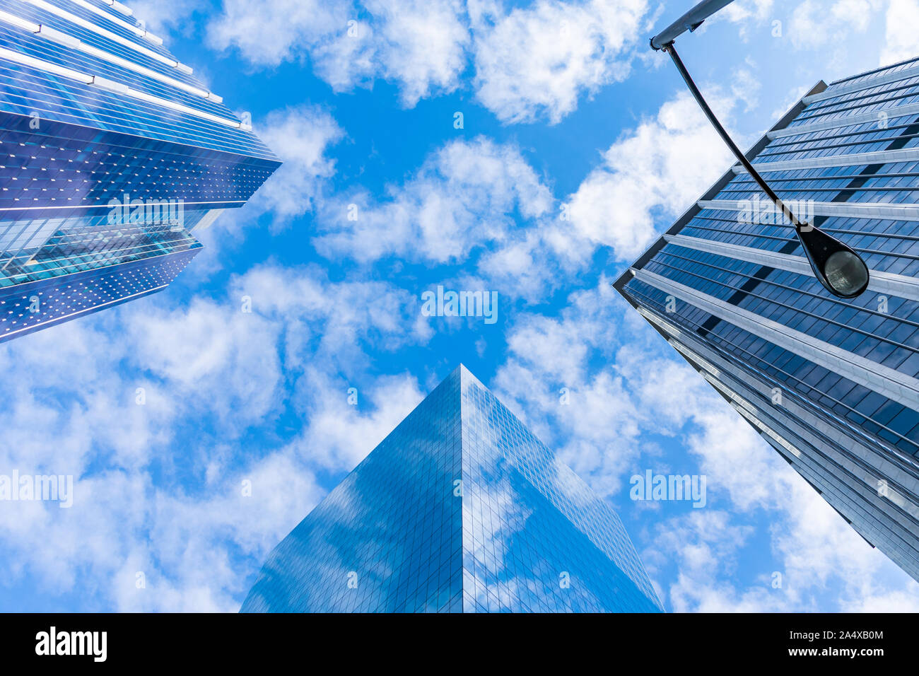 Downtown street light skyscrapers hi-res stock photography and images ...