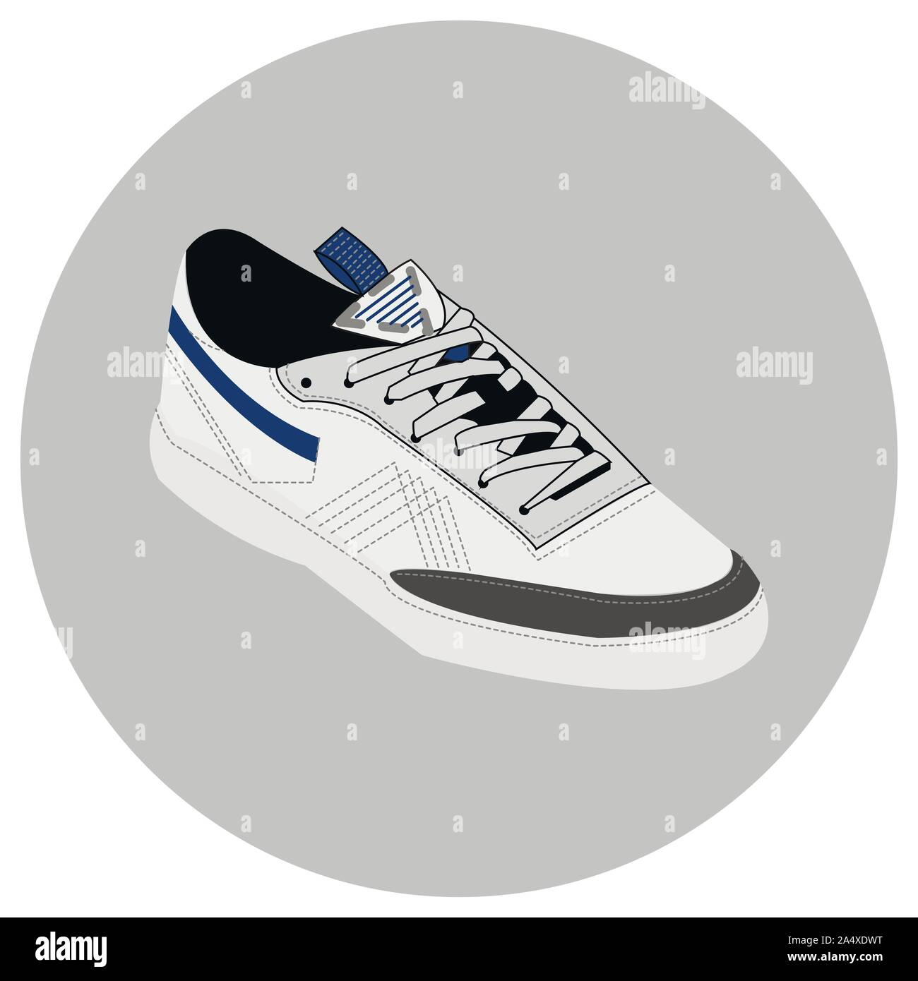puma sneakers vector