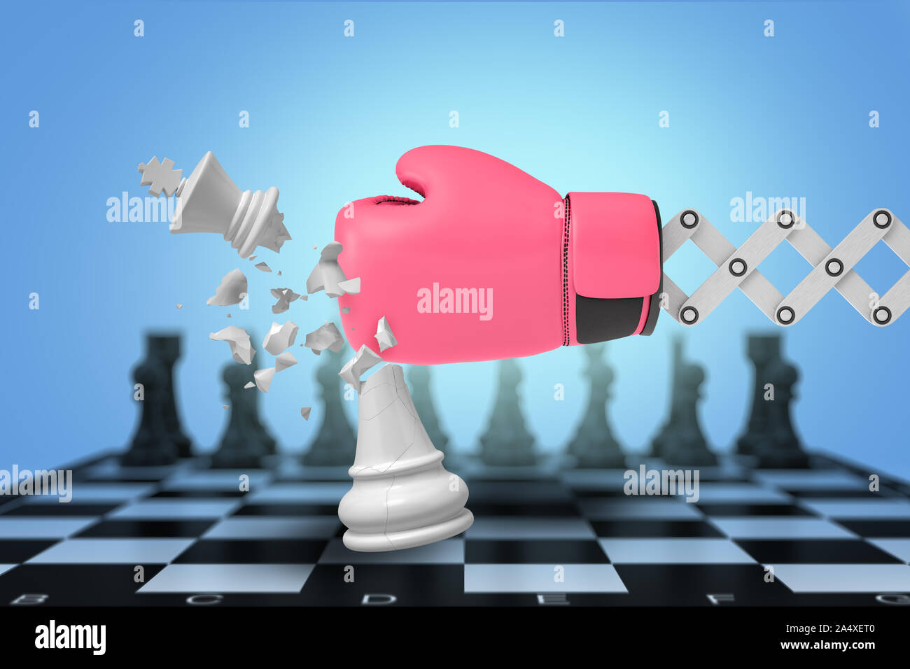 Chess boxing hi-res stock photography and images - Alamy