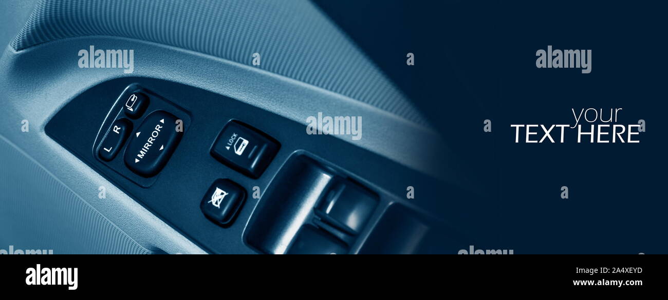 Car window door with copy space Stock Photo Alamy