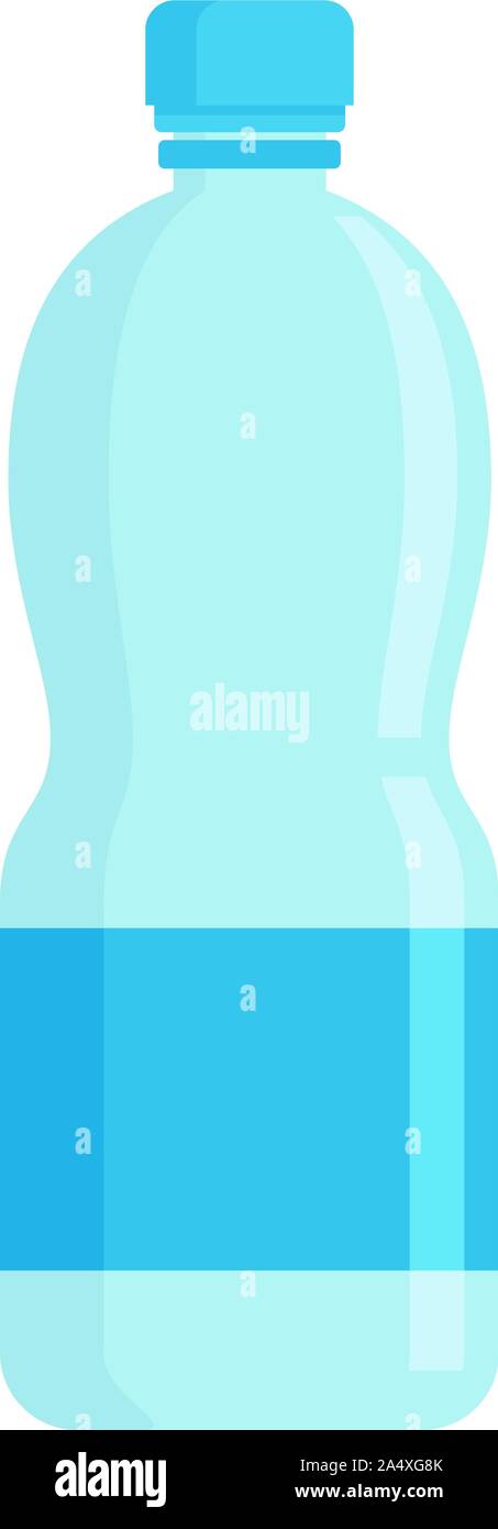 Water bottle icon. Flat illustration of water bottle vector icon for ...