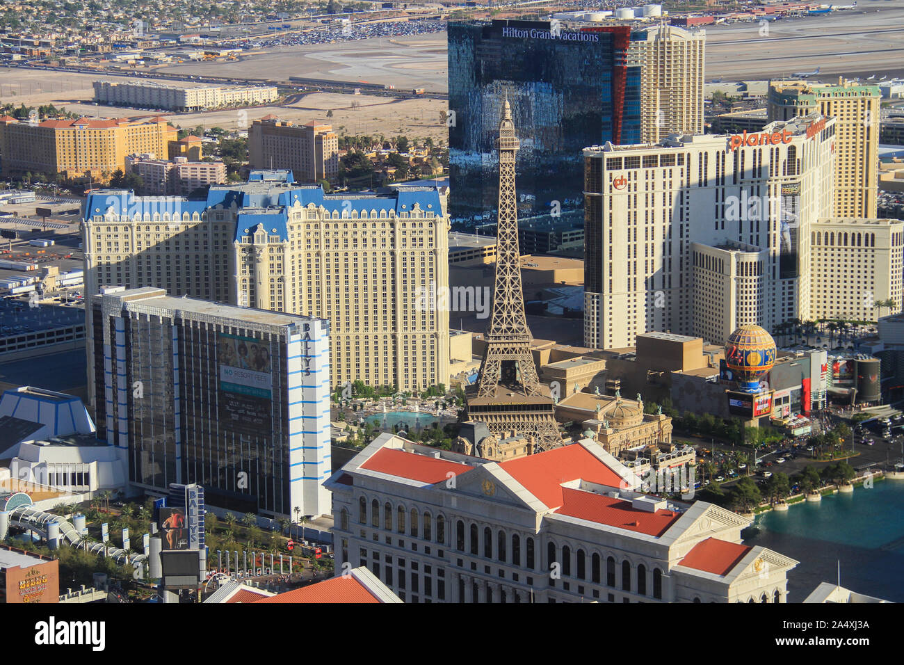 Las Vegas pool view from the cosmopolitan hotel Stock Photo - Alamy