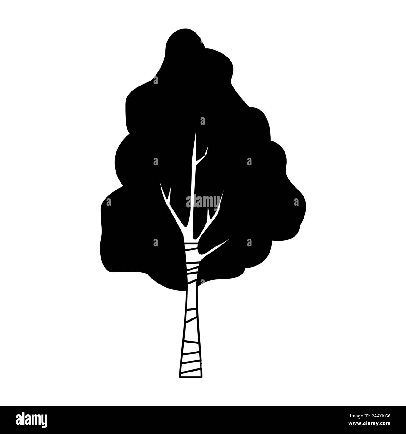 tree icon image, flat design Stock Vector Image & Art - Alamy