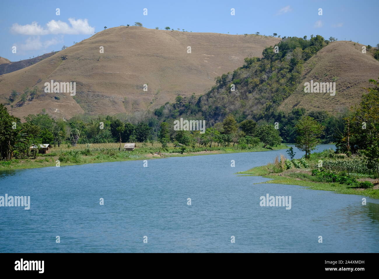 Indonesia Sumba - River Luku Kambaniru in Waingapu Stock Photo