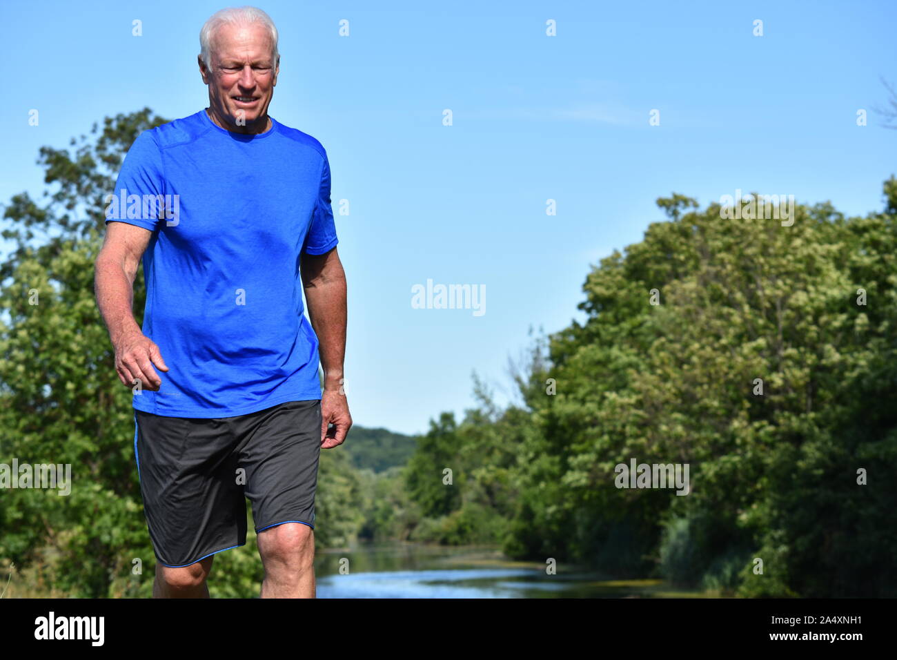 Senior male commuter hi-res stock photography and images - Alamy