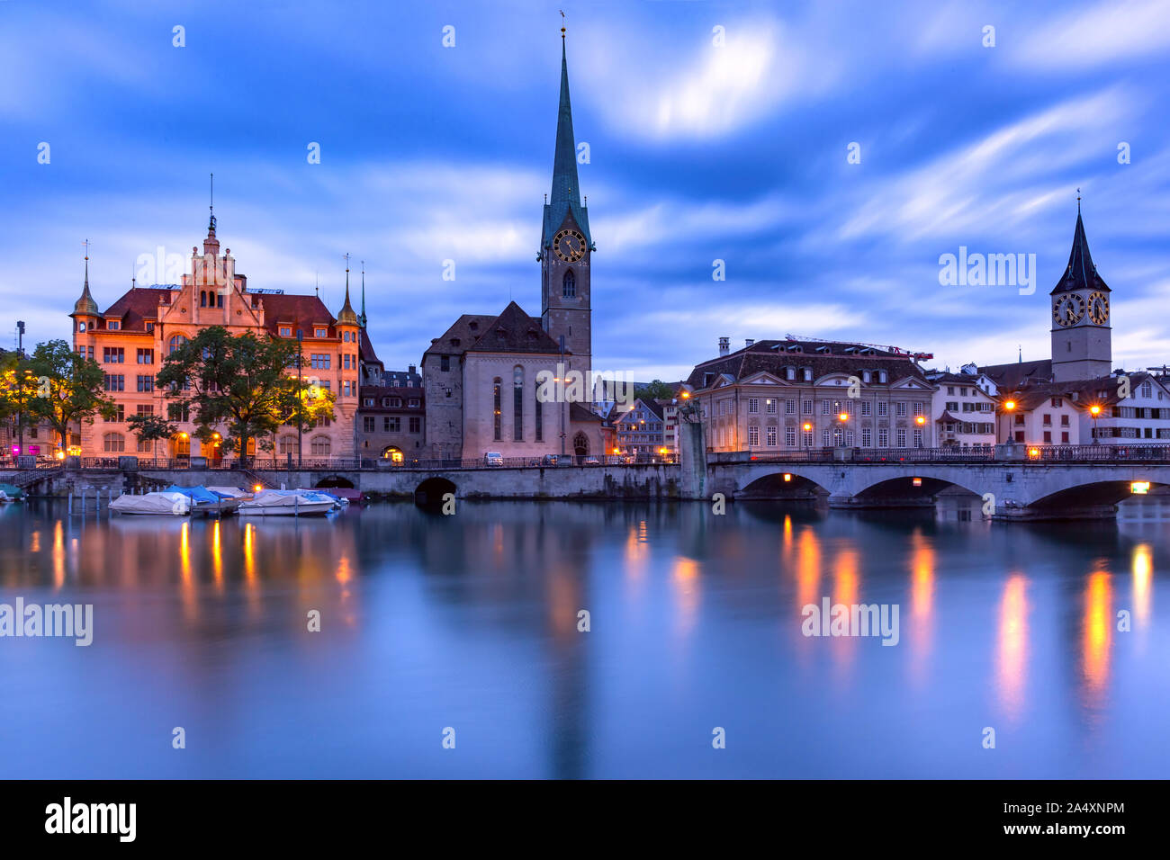 Zurich, largest city in Switzerland Stock Photo Alamy