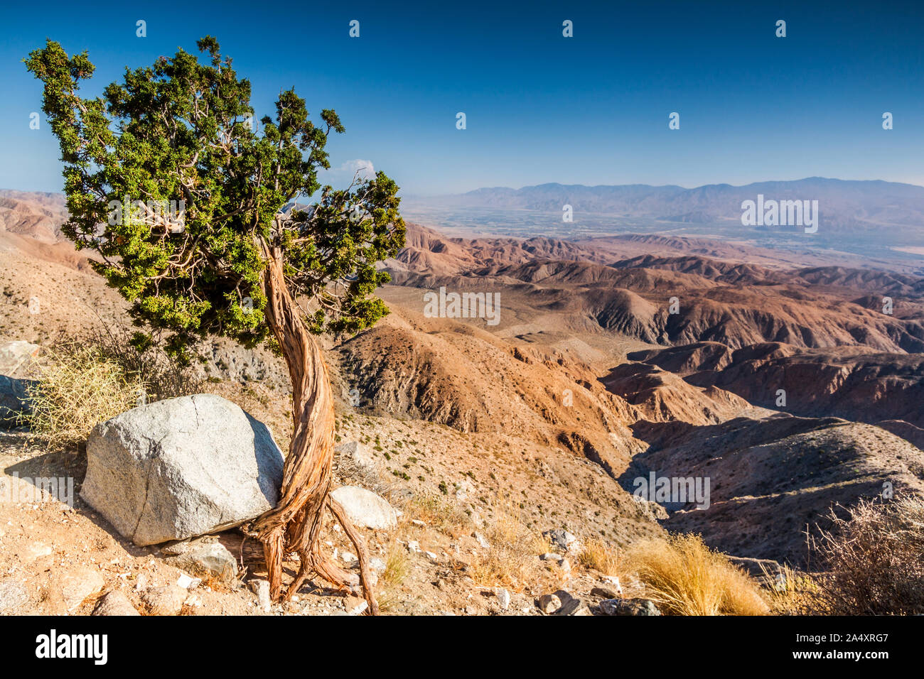 Scenic view of the Coachella Valley Stock Photo