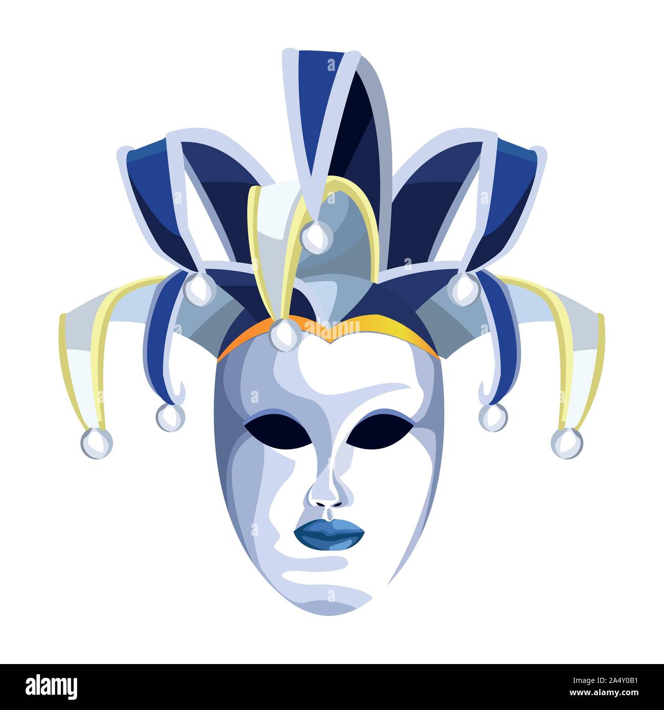 Download Harlequin Mask Icon Colorful Design Stock Vector Image Art Alamy PSD Mockup Templates
