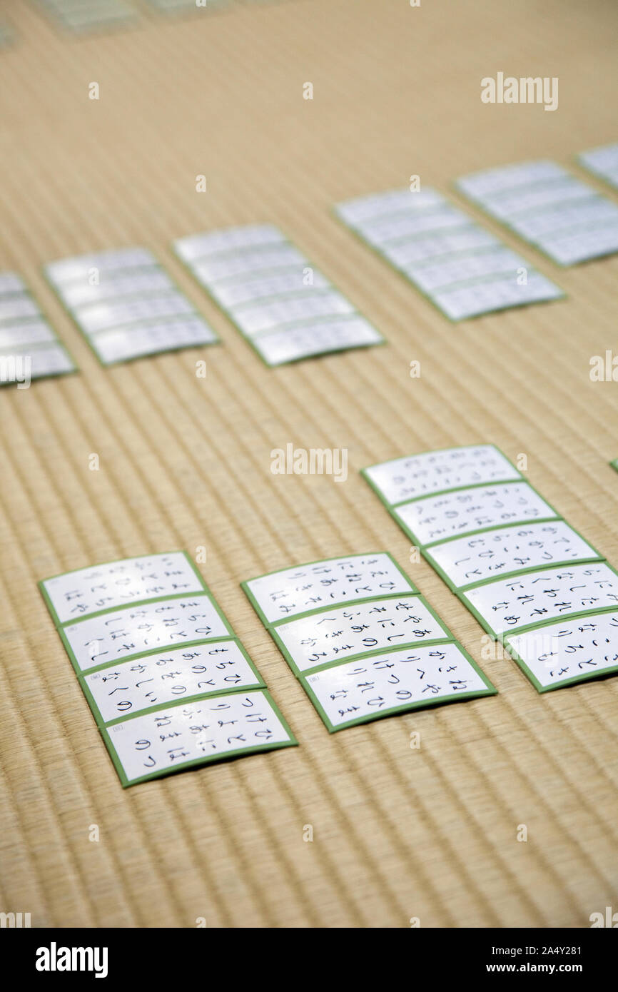 Karuta (Japanese cards Stock Photo Alamy