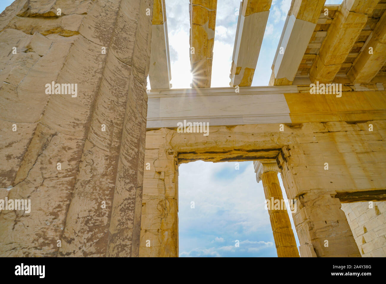 Classical greek ruins hi-res stock photography and images - Alamy