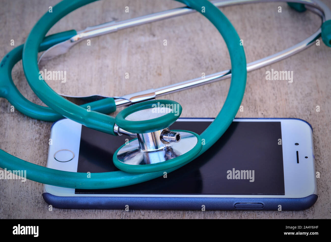 Wireless medical healthcare equipment Stock Photo - Alamy