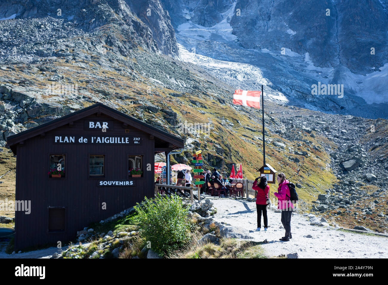 Plan de l'Aiguille, Chamonix, France Stock Photo - Alamy
