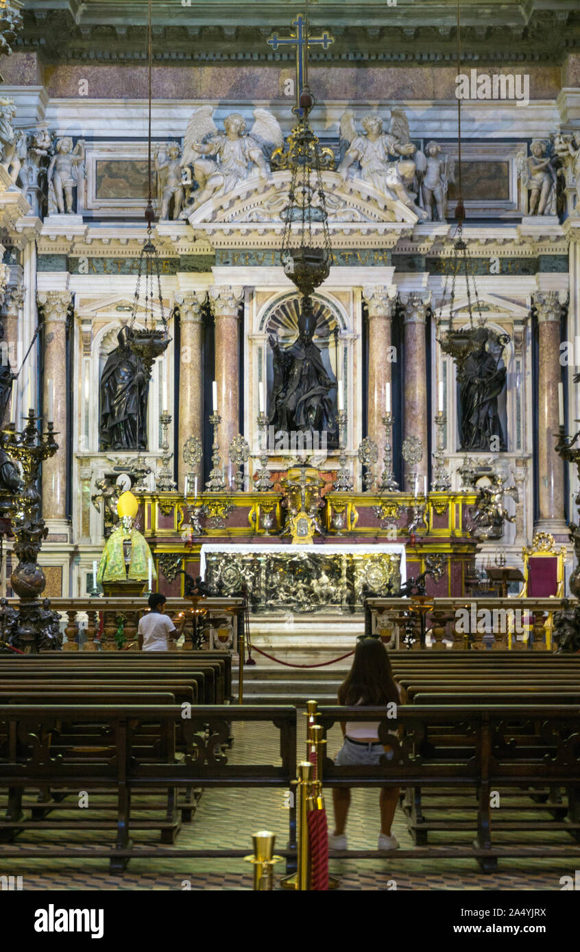 Cappella di san gennaro hi-res stock photography and images - Alamy