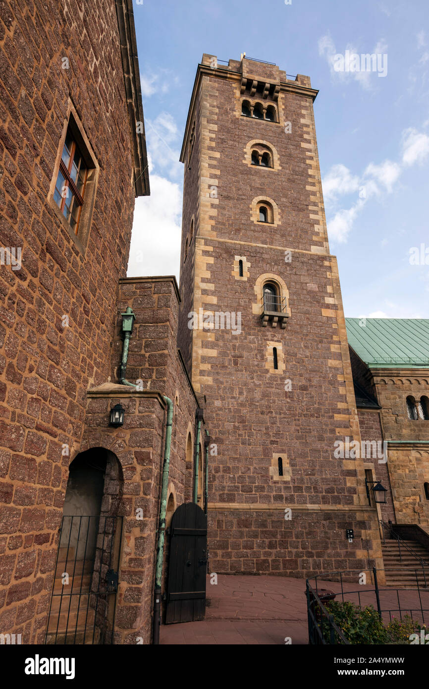 The Castle Wartburg In Eisenach Stock Photo Alamy