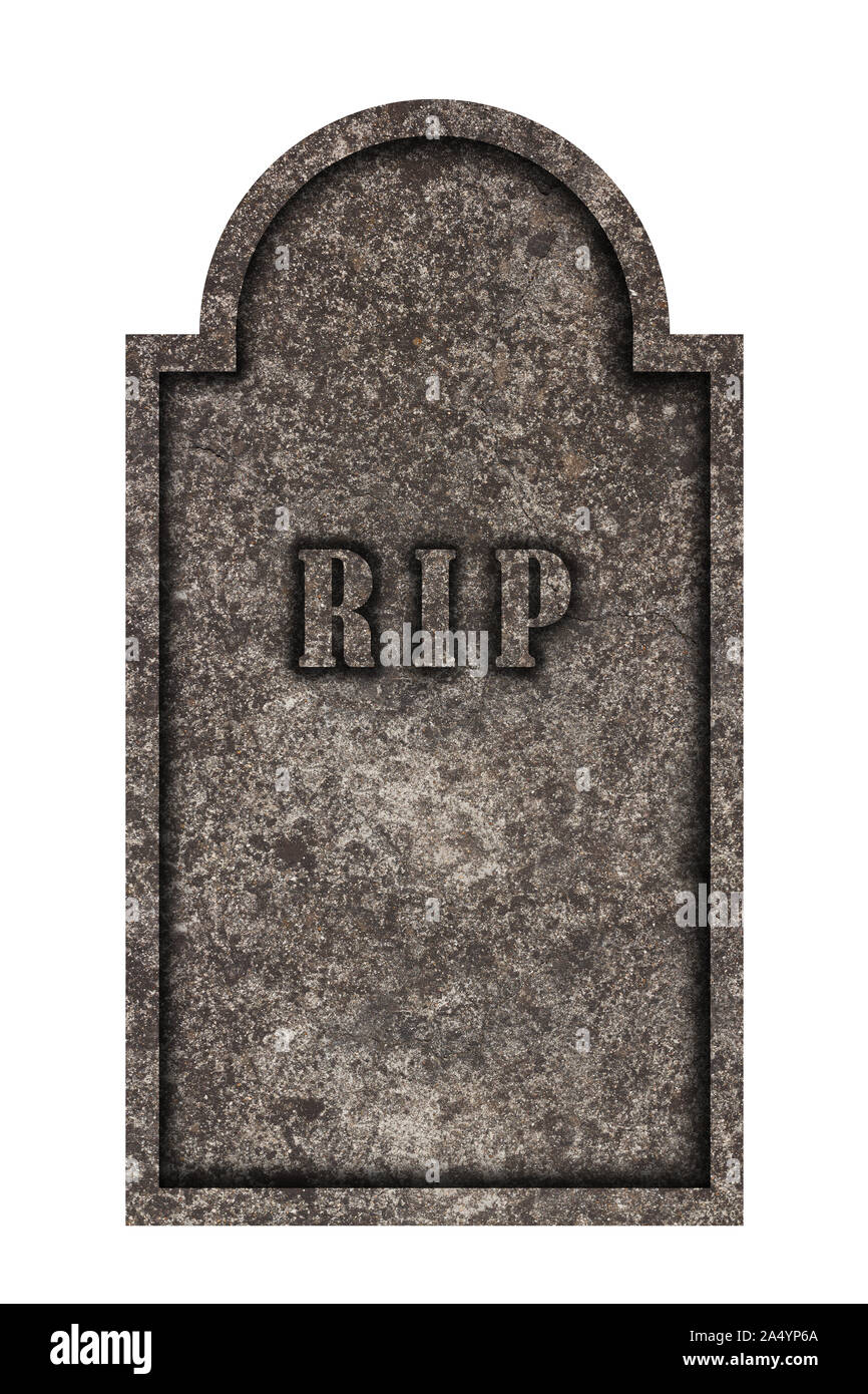 Stone Text Tombstone White High Resolution Stock Photography and Images