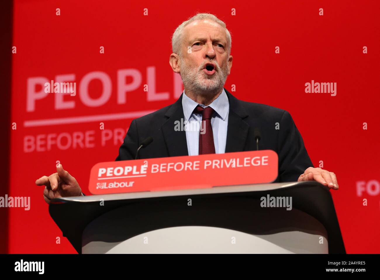 JEREMY CORBYN, 2019 Stock Photo