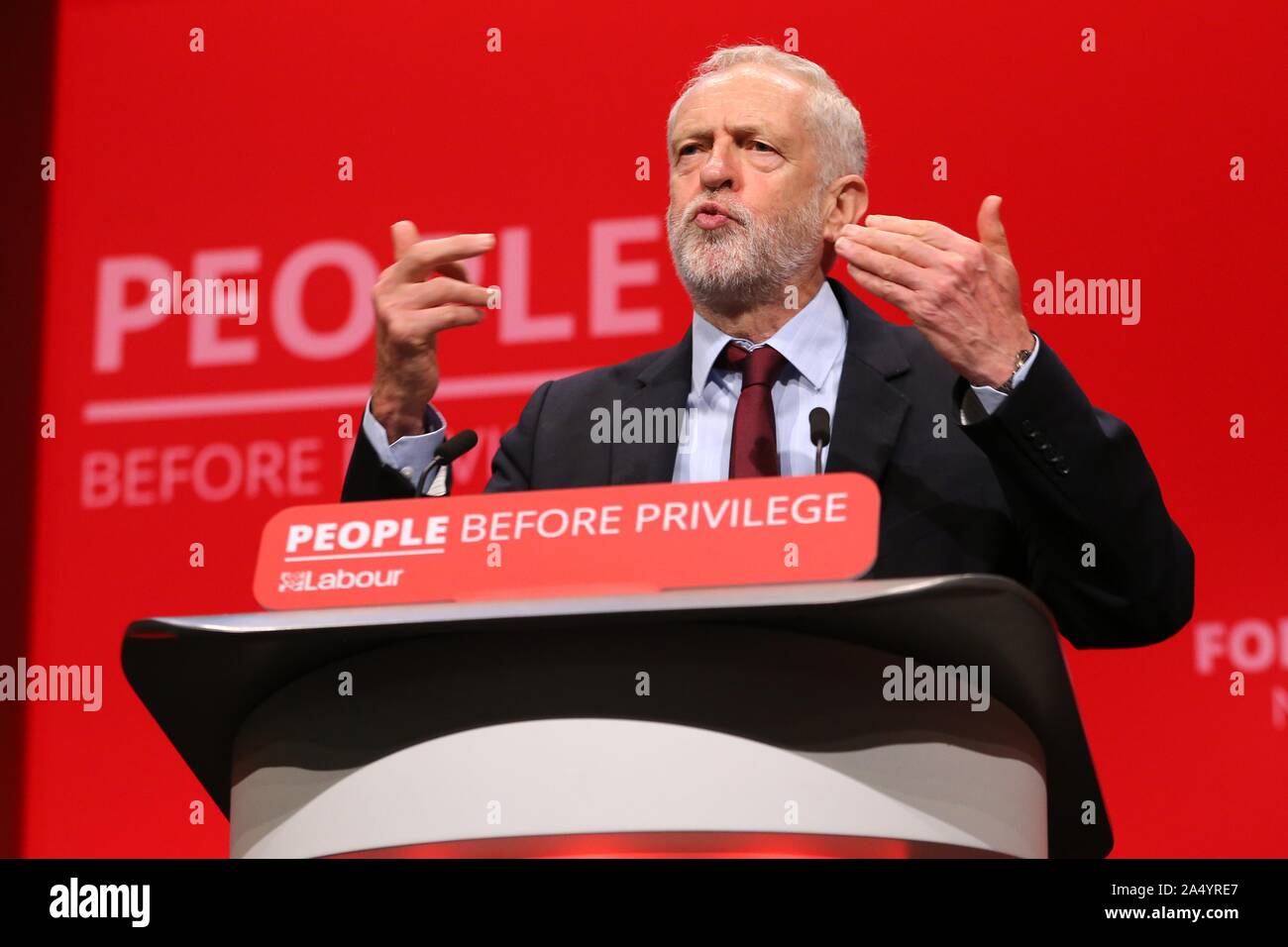 JEREMY CORBYN, 2019 Stock Photo