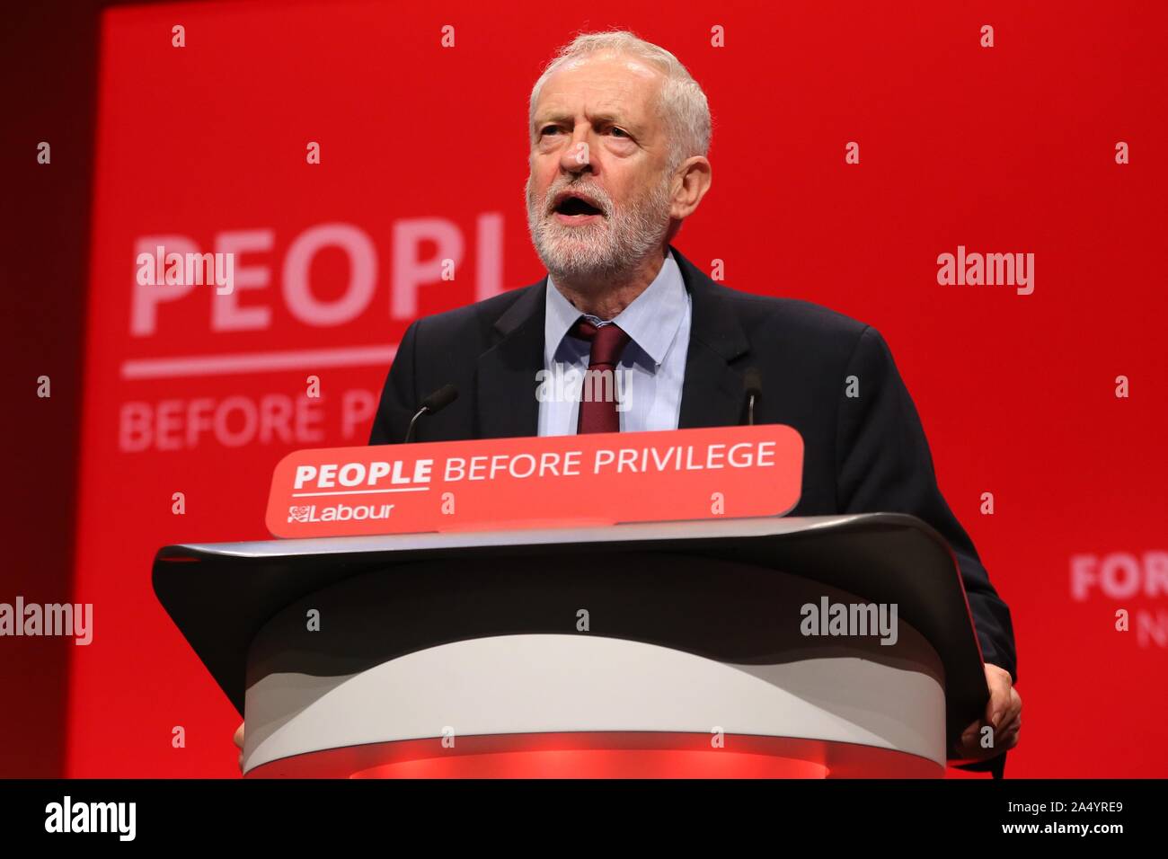 JEREMY CORBYN, 2019 Stock Photo