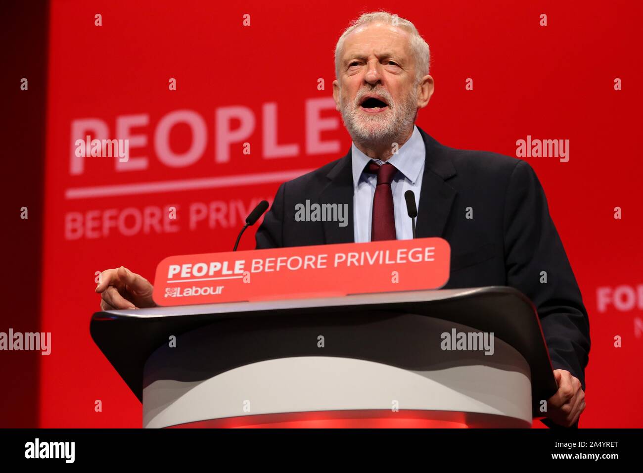 JEREMY CORBYN, 2019 Stock Photo