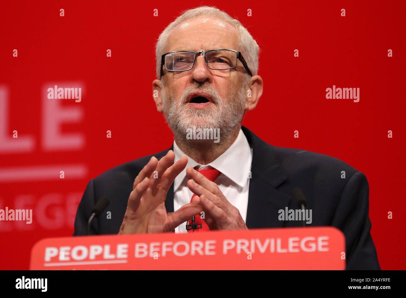 JEREMY CORBYN, 2019 Stock Photo