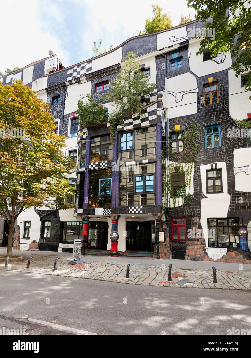 Museum Hundertwasser, Art House Vienna, Vienna, Austria Stock Photo Alamy