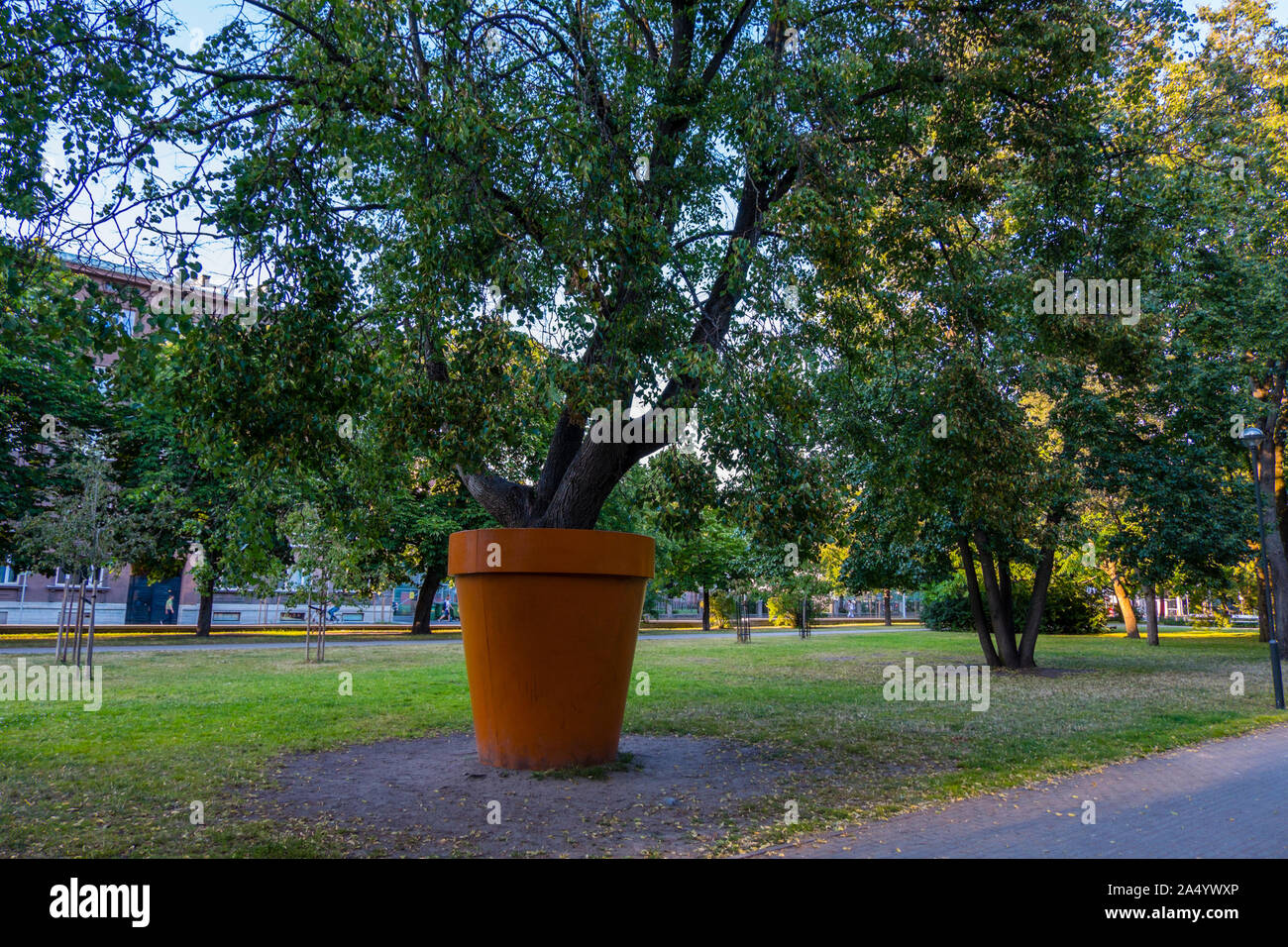 Politseiaia Park, Police gardens, Kesklinn, Tallinn, Estonia Stock Photo