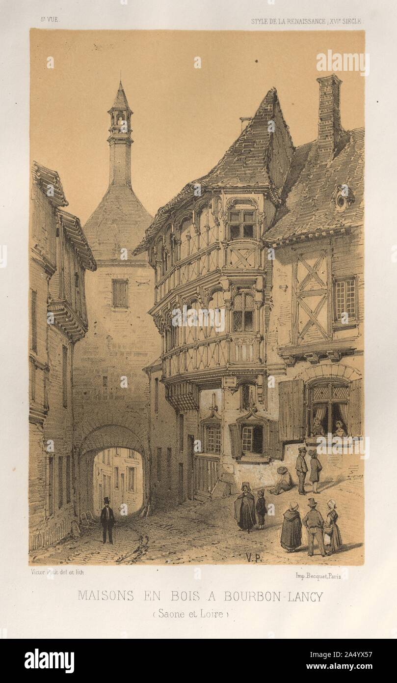 Architecture Pittoresque ou Monuments des xveme. Et xvieme. Siecles