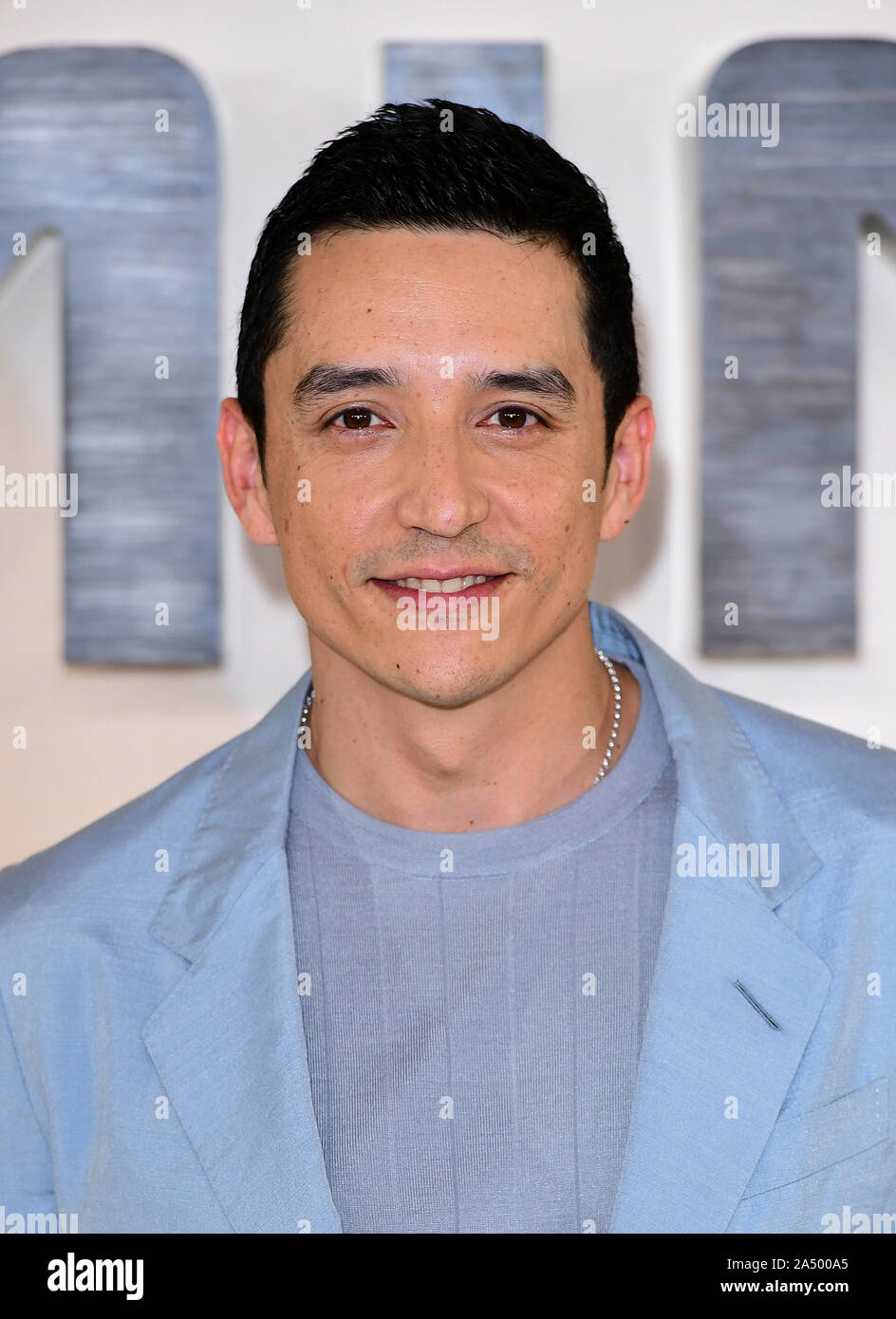 Gabriel Luna arriving for the Terminator: Dark Fate photocall held at ...