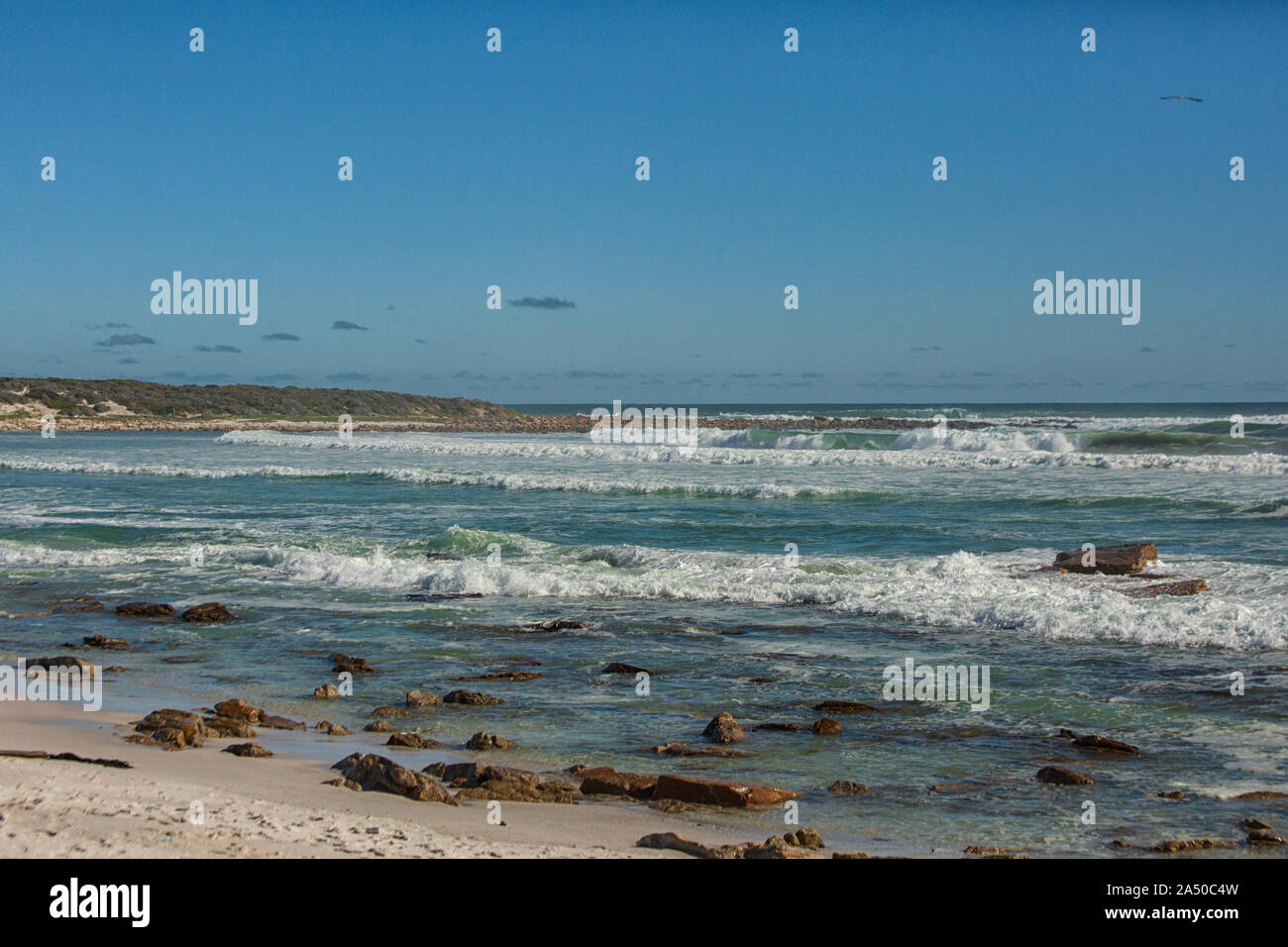 Scarborough Beach near Cape Town South Africa Stock Photo