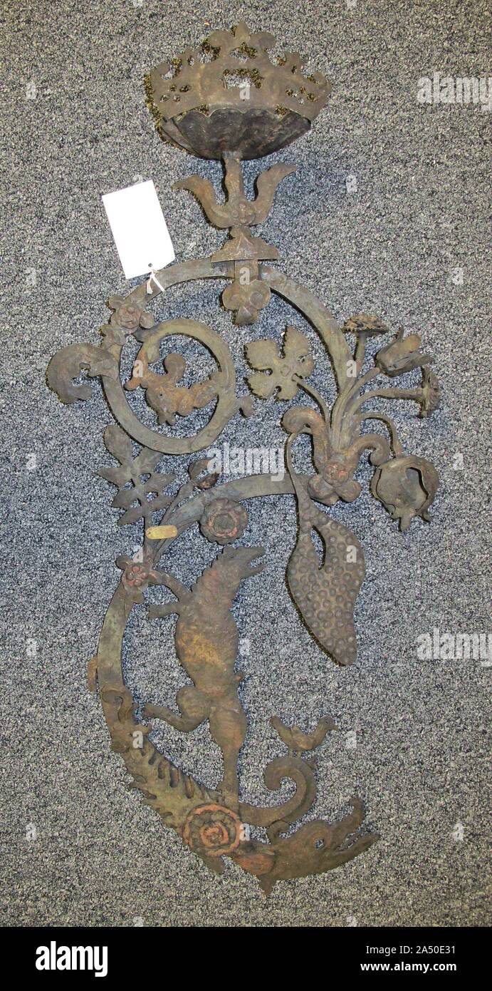 Candle Bracket, 1700s Stock Photo Alamy