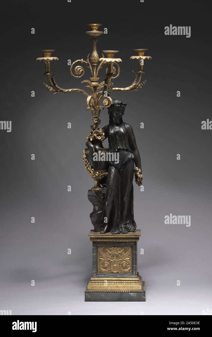Candelabrum, c. 17801785 Stock Photo Alamy