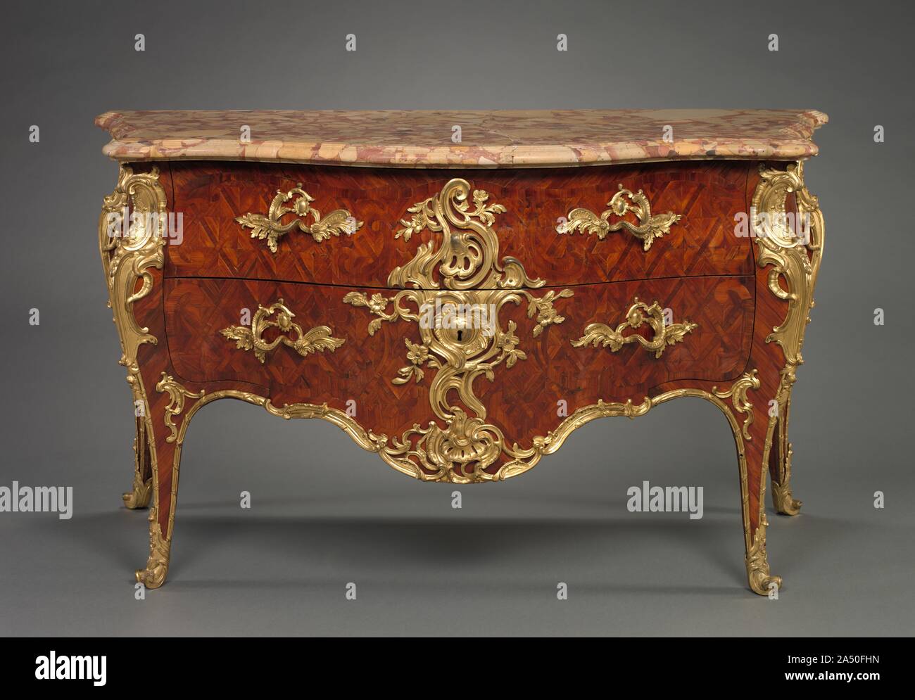 Chest of Drawers (Commode), c. 1750 Stock Photo - Alamy