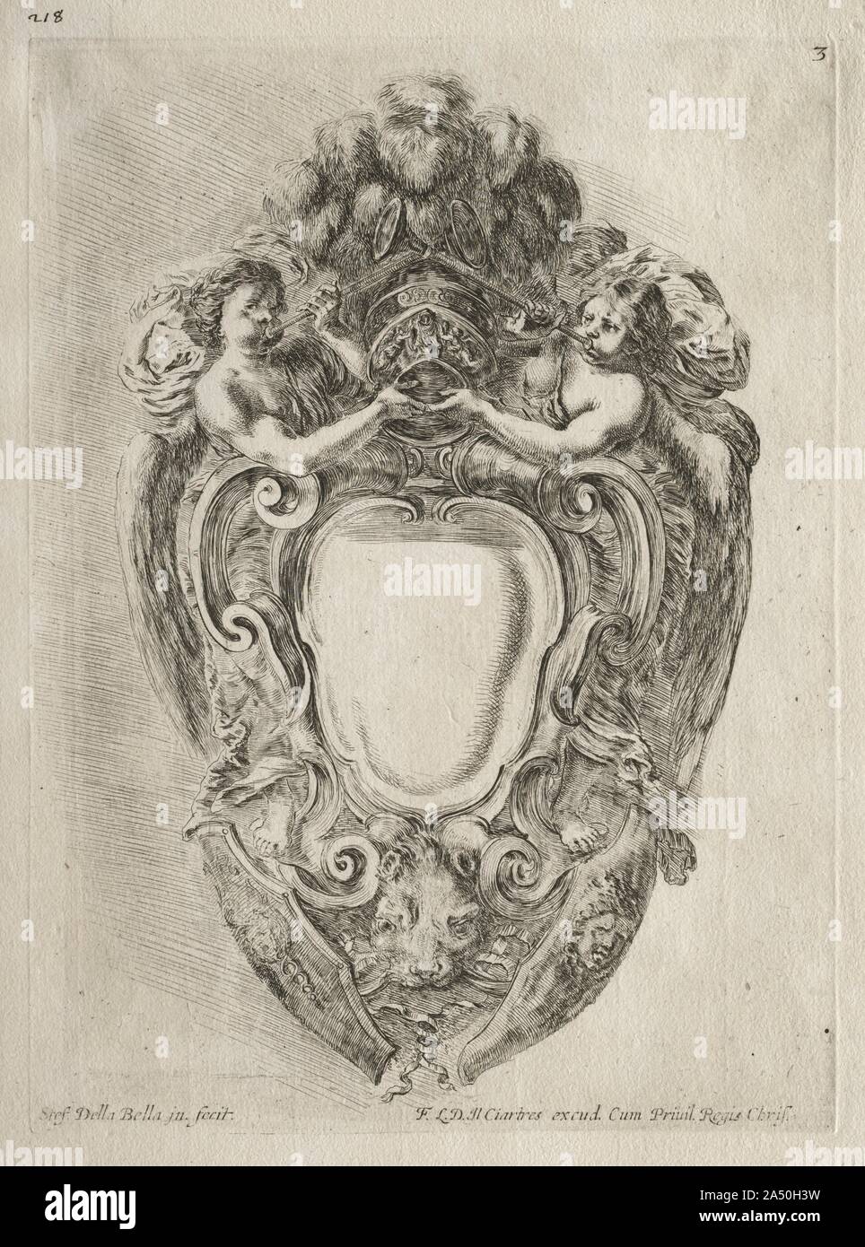 Collection of Various Caprices and New Designs of Cartouches and ...