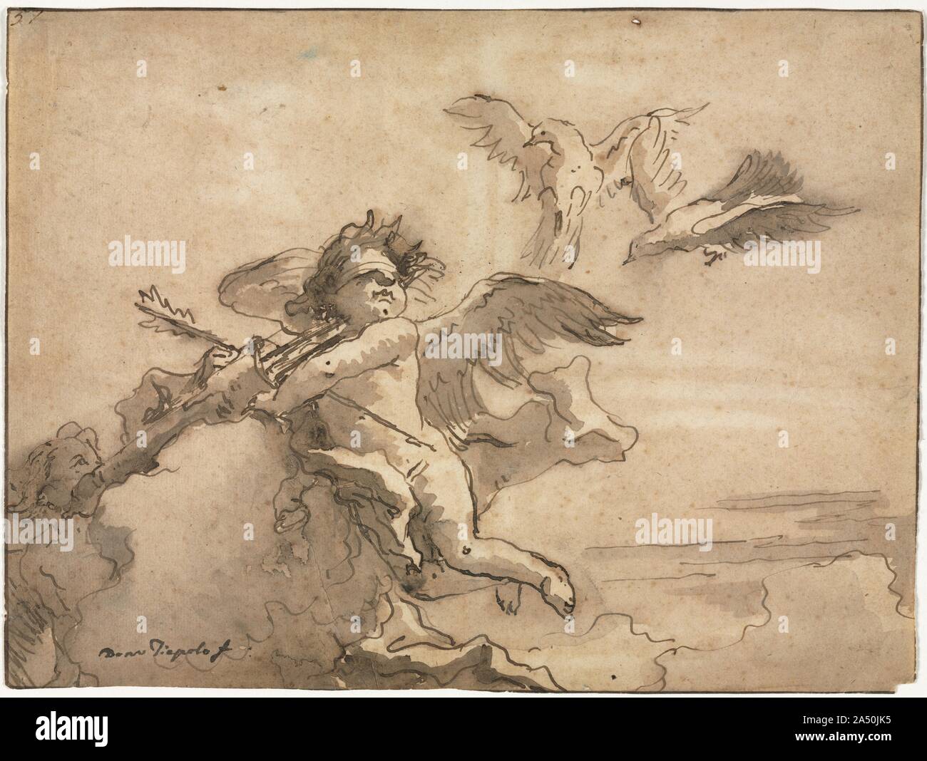 Blindfolded cupid hi-res stock photography and images - Alamy