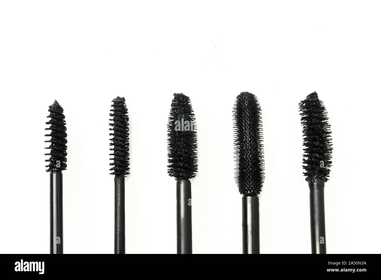 mascara product shot whtie background Stock Photo